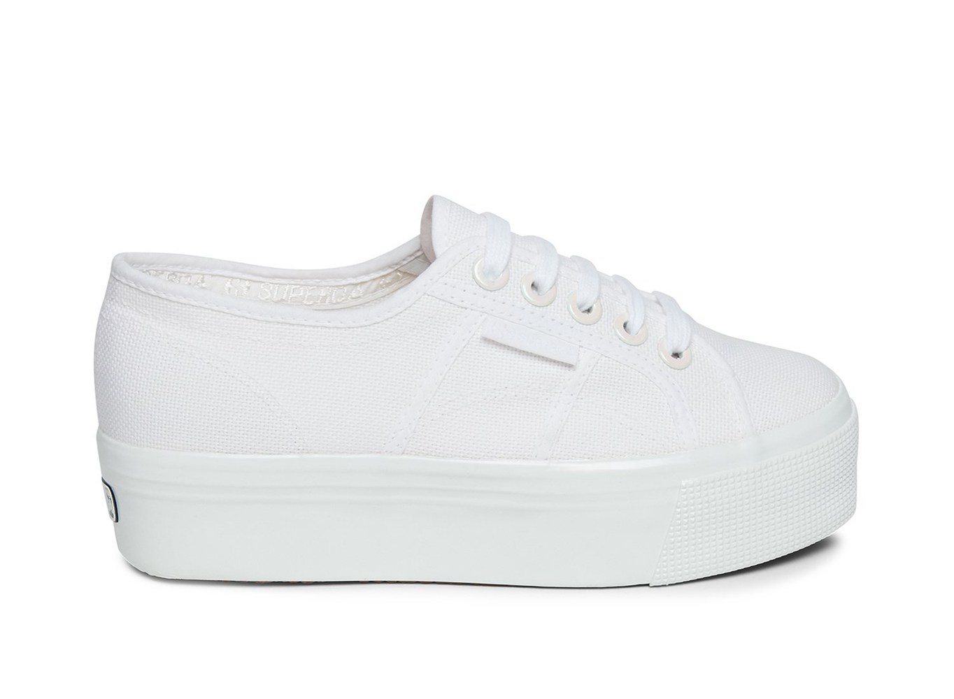 Superga Platform Womens - 2790 Cotw Bigeyelets - White - MJNZF1752